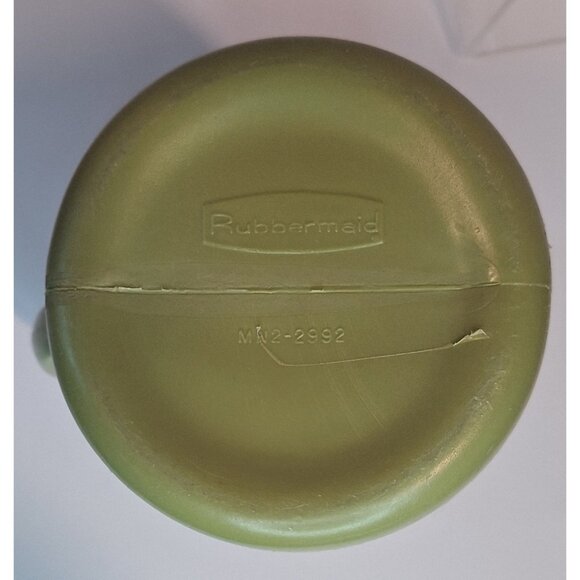 70s Avocado Green Plastic  Pitcher Rubbermaid Vintage - Picture 7 of 8